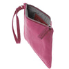 Pretty Pink Soft Leather Pouch